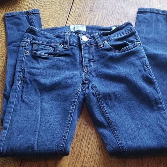 Aeropostale Girls “Lola” Slim Legging Jeans – Soft Stretch Dark Wash Denim Y2K - Picture 4 of 9